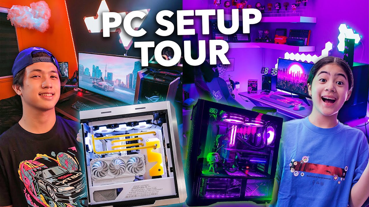 Our ULTIMATE PC Gaming SETUP!! (ETO NA!) | Ranz and Niana