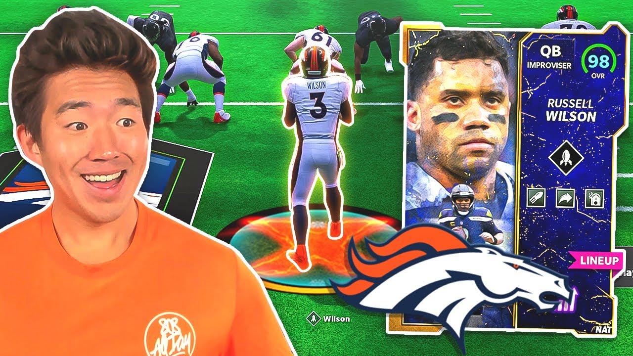 Denver Broncos Theme Team with Russell Wilson IS UNFAIR! Madden 22