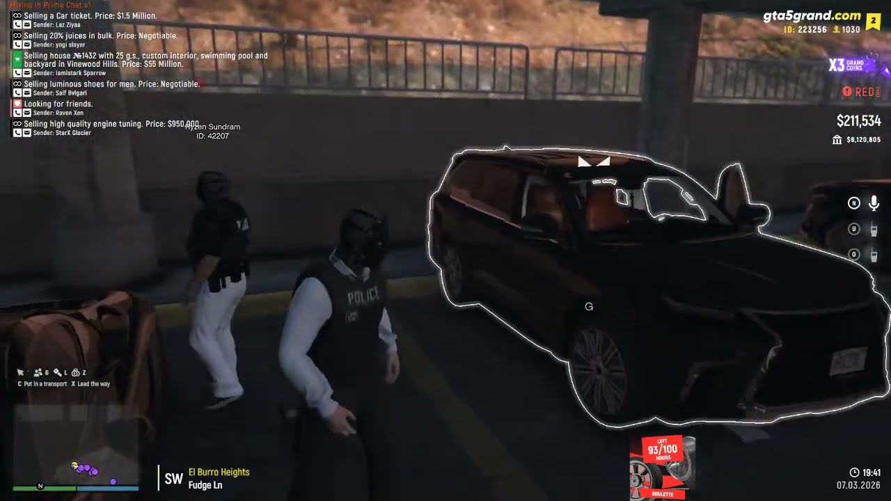Spec Opps By LSPD (GP). 07-03-2026. Time: 19:30