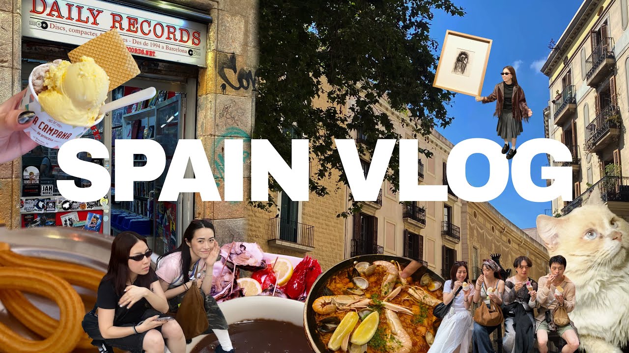 Brat summer in Spain: tapas, thrifting & beach | explore hidden gem in Barcelona, Valencia, Madrid