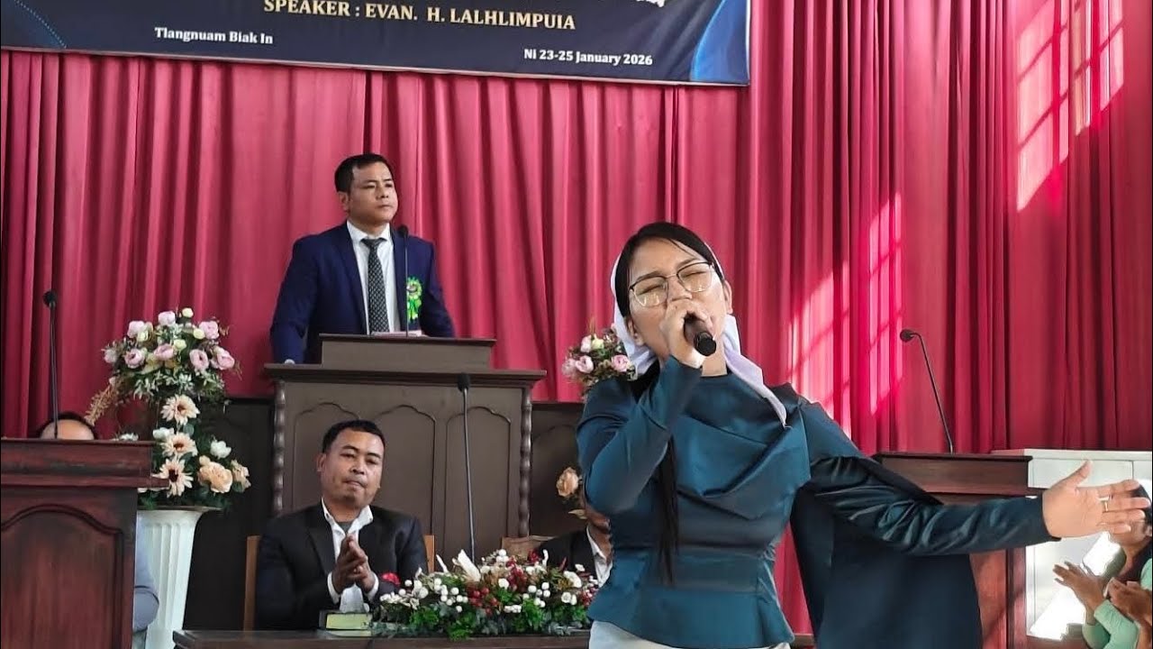Sis. Santei || Kan lawmna Ni ropui(cover) || Thlarau lam hla nena chhunzawmna ropui. 