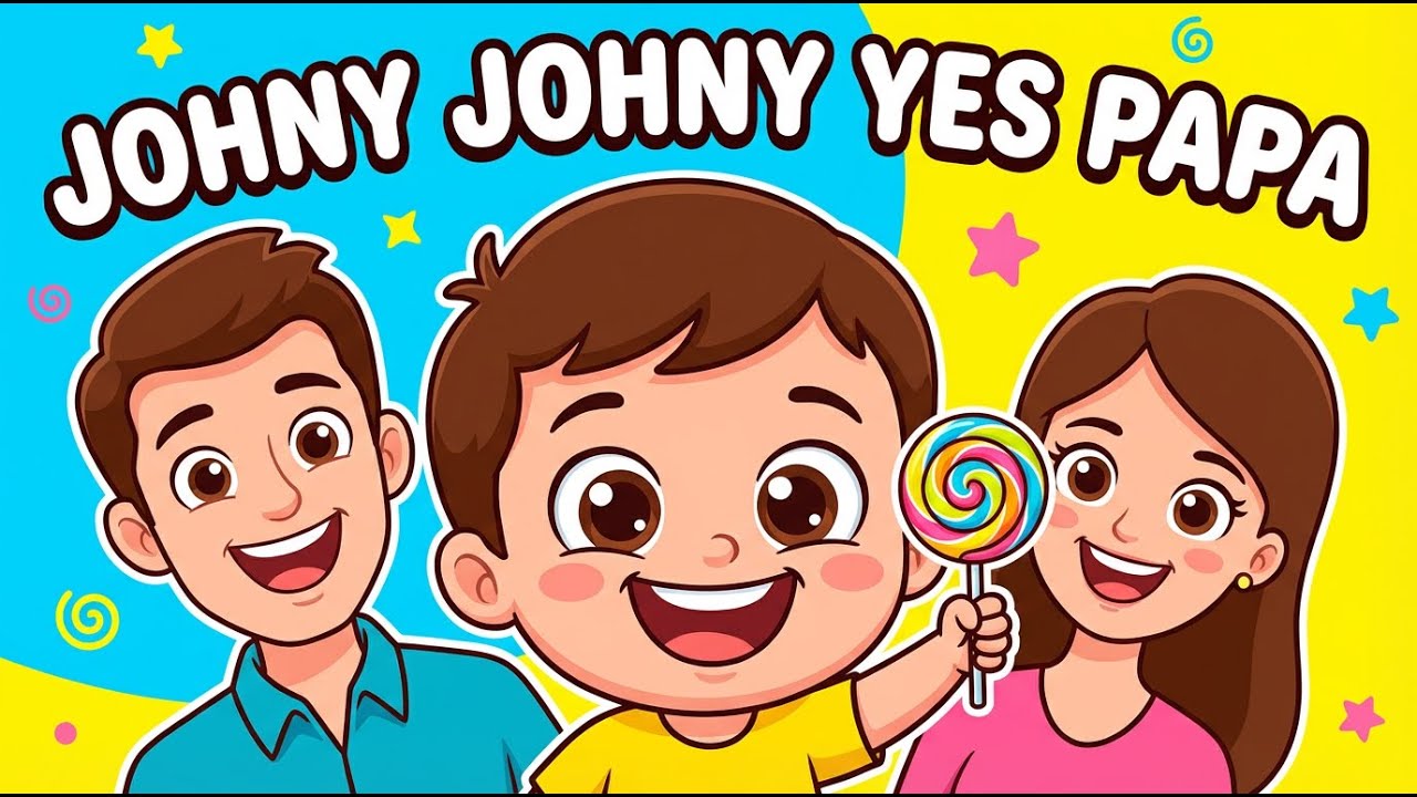 Johny Johny Yes Papa Nursery Rhyme 🍭🎶 | Colors, Counting & Actions Song for Toddlers | Kids  USA