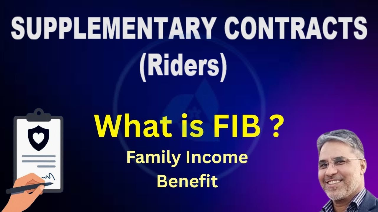 State Life's FIB Rider / Family Income Benefit / How FIB Works
