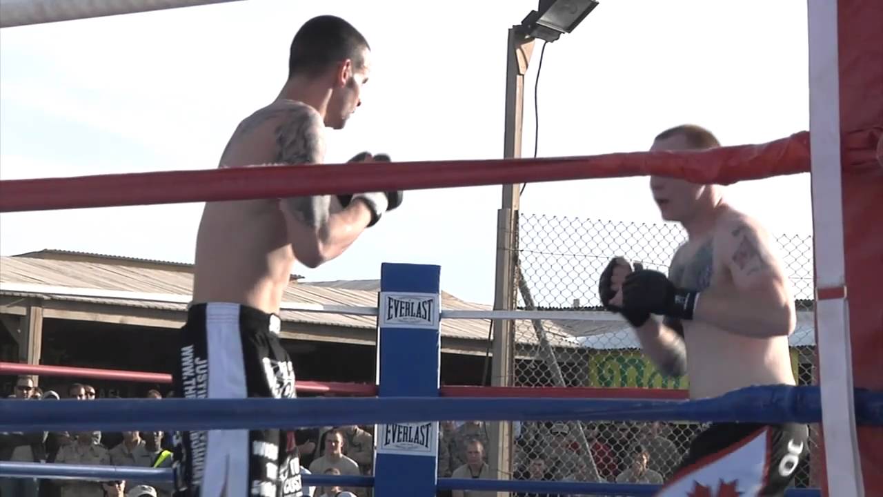 WreckMMA (Mixed Martial Arts Exhibition) in Afghanistan  - SGT Dillon Townsel - 16th MPAD