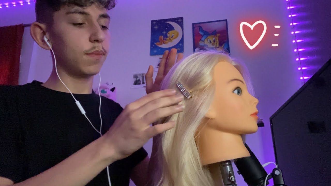 ASMR • On s’occupe des cheveux de notre cliente