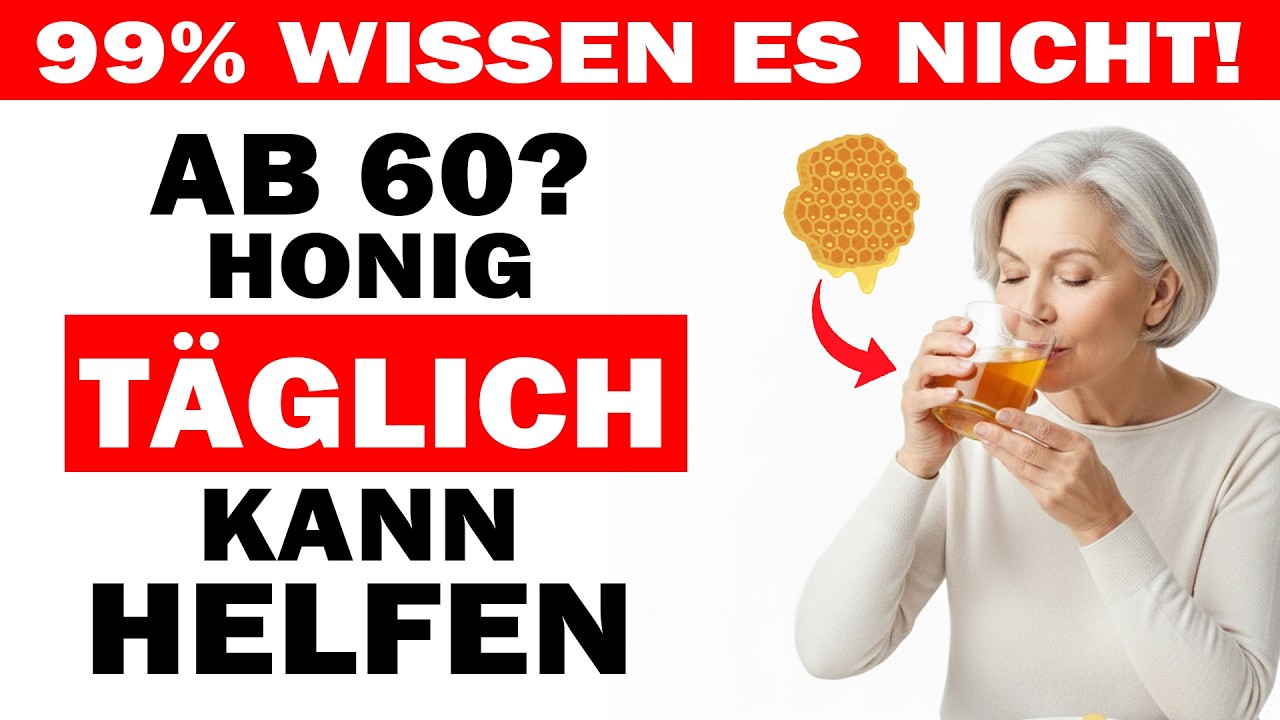 Das vergessene Heilmittel Honig: Nur 2 Esslöffel täglich mit erstaunlicher Wirkung für Senioren!