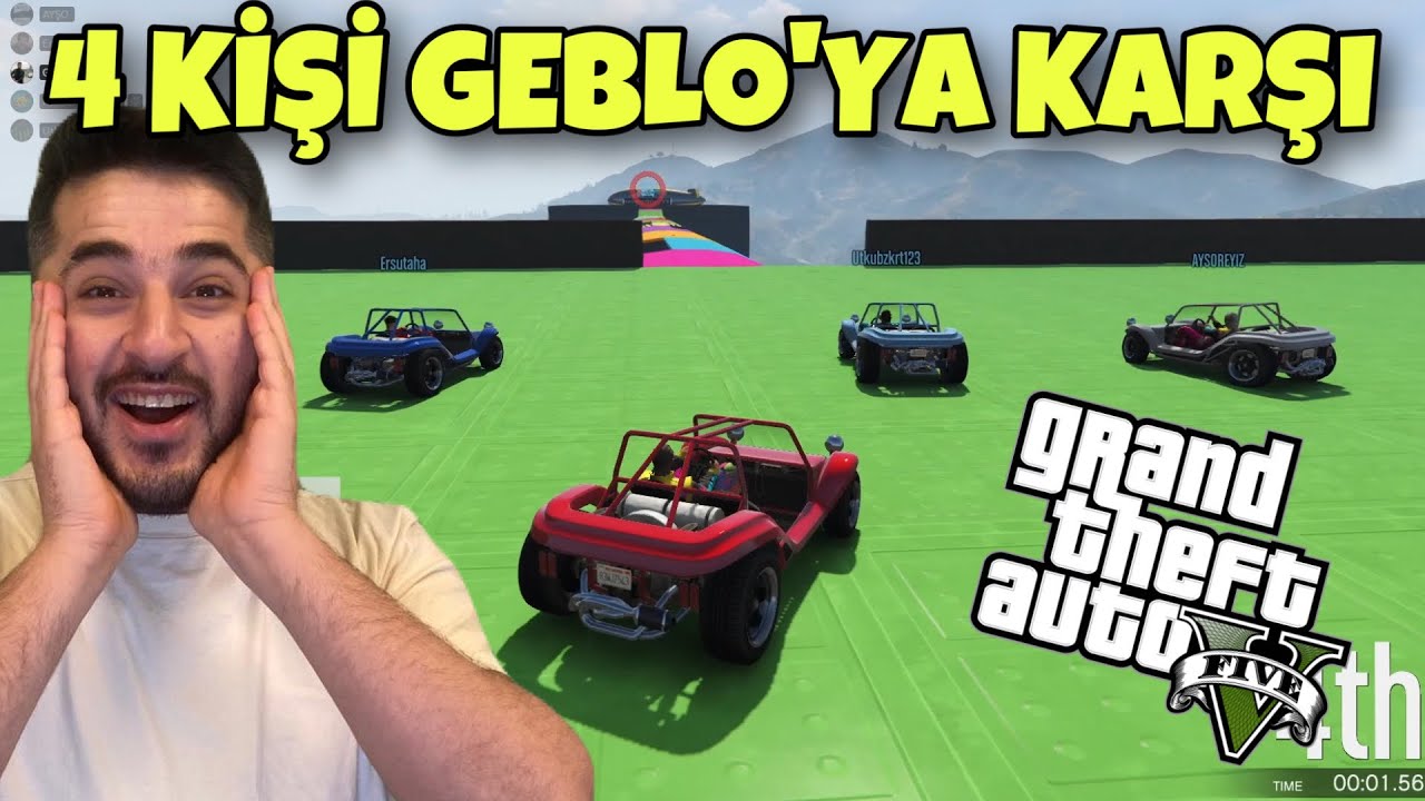 GEBLO'YA FACE TO FACE 4 KİŞİ KIŞKIRTMA YAPARSA! -GTA 5 ONLİNE
