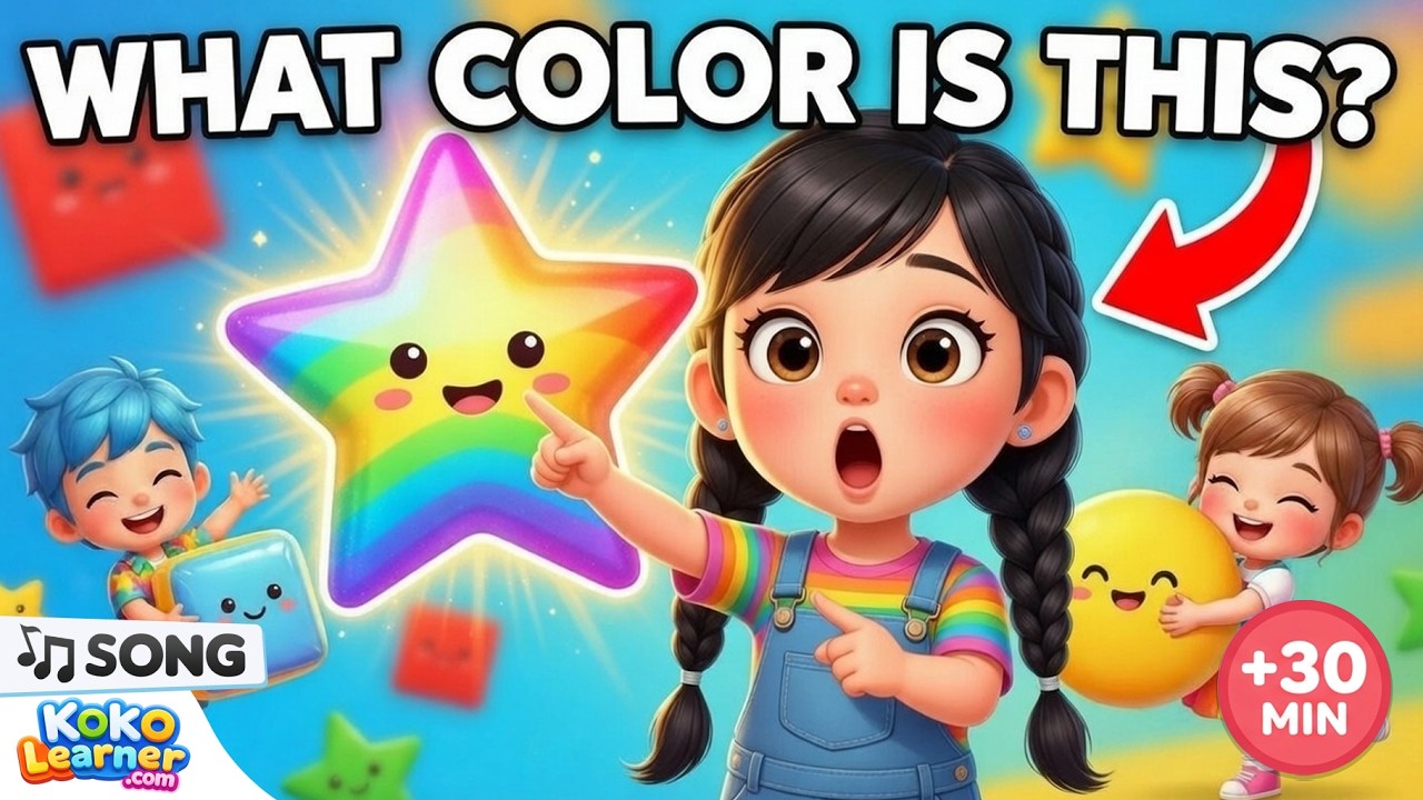 Colors Song for Toddlers | STOP Making These Color Learning Mistakes with Your Toddler
