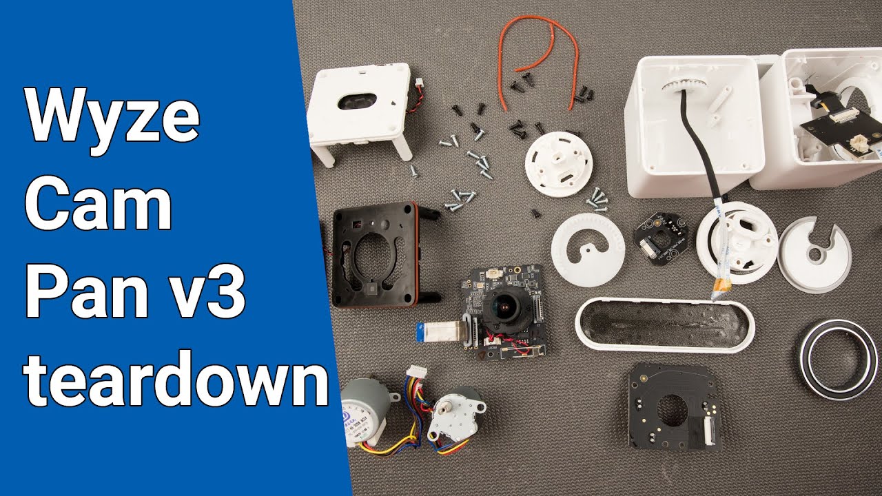 Разборка Wyze Cam Pan v3