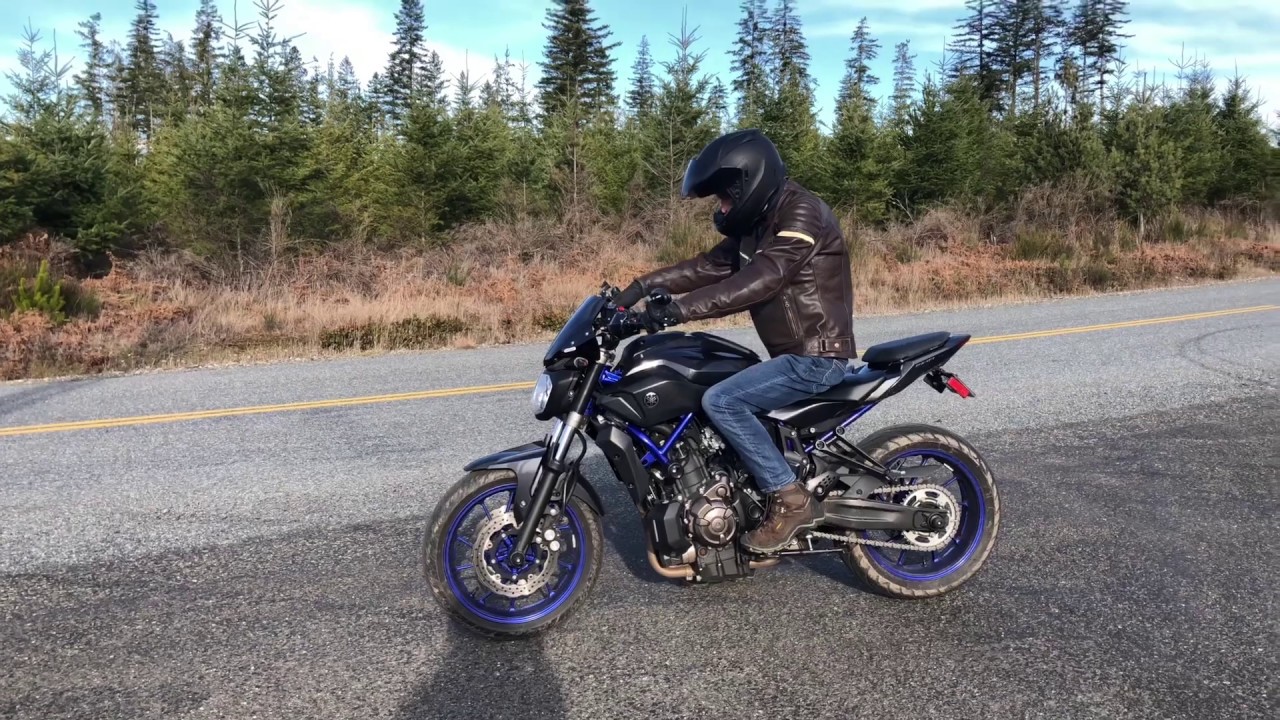 FZ-07 M4 EXHAUST (Raw)