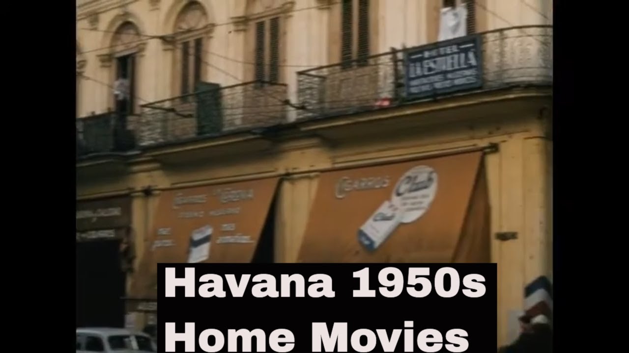 LATE 1950s HAVANA, CUBA HOME MOVIE  INDEPENDENCE DAY 45104