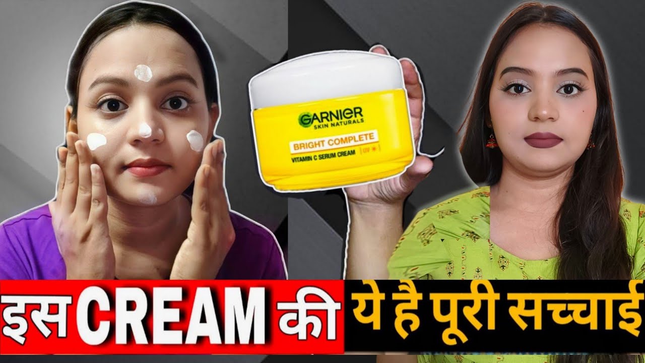 Garnier Bright Complete Vitamin C Serum Cream Honest Review 2025 Results Uses Price