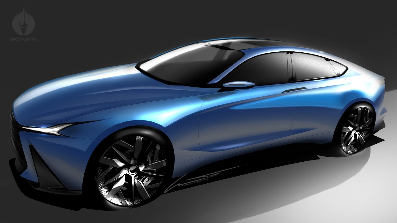 SKETCH-IT! #23 • Automotive rendering