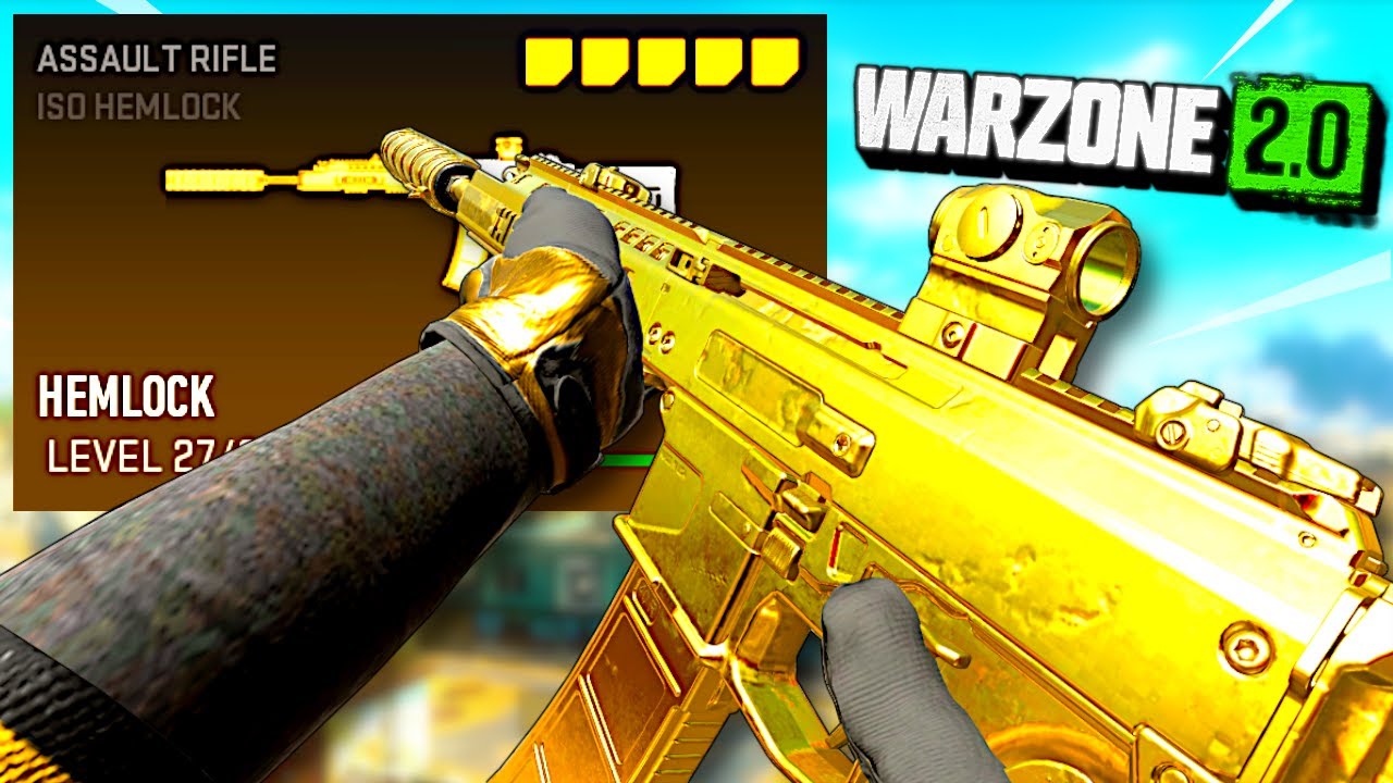 The *PERFECT* ISO Hemlock LOADOUT for Warzone 1v4s
