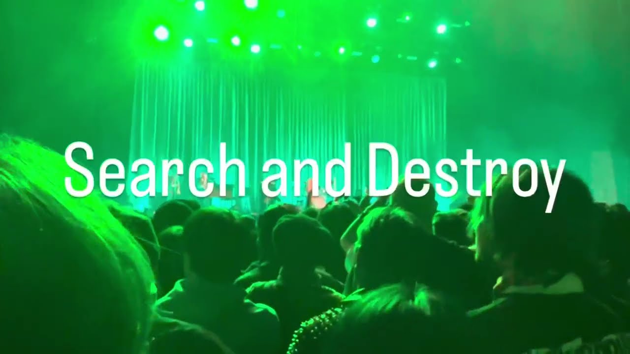 Iggy pop en Concert: Search And Destroy. Punkspring 2025 &agrave; Makuhari Messe, Tokyo