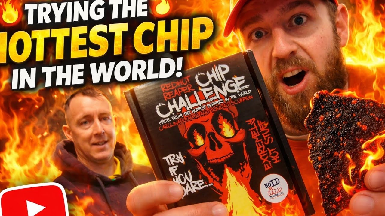 I Tried the HOTTEST Chip in the World (Instant Regret!) 🌶️🔥
