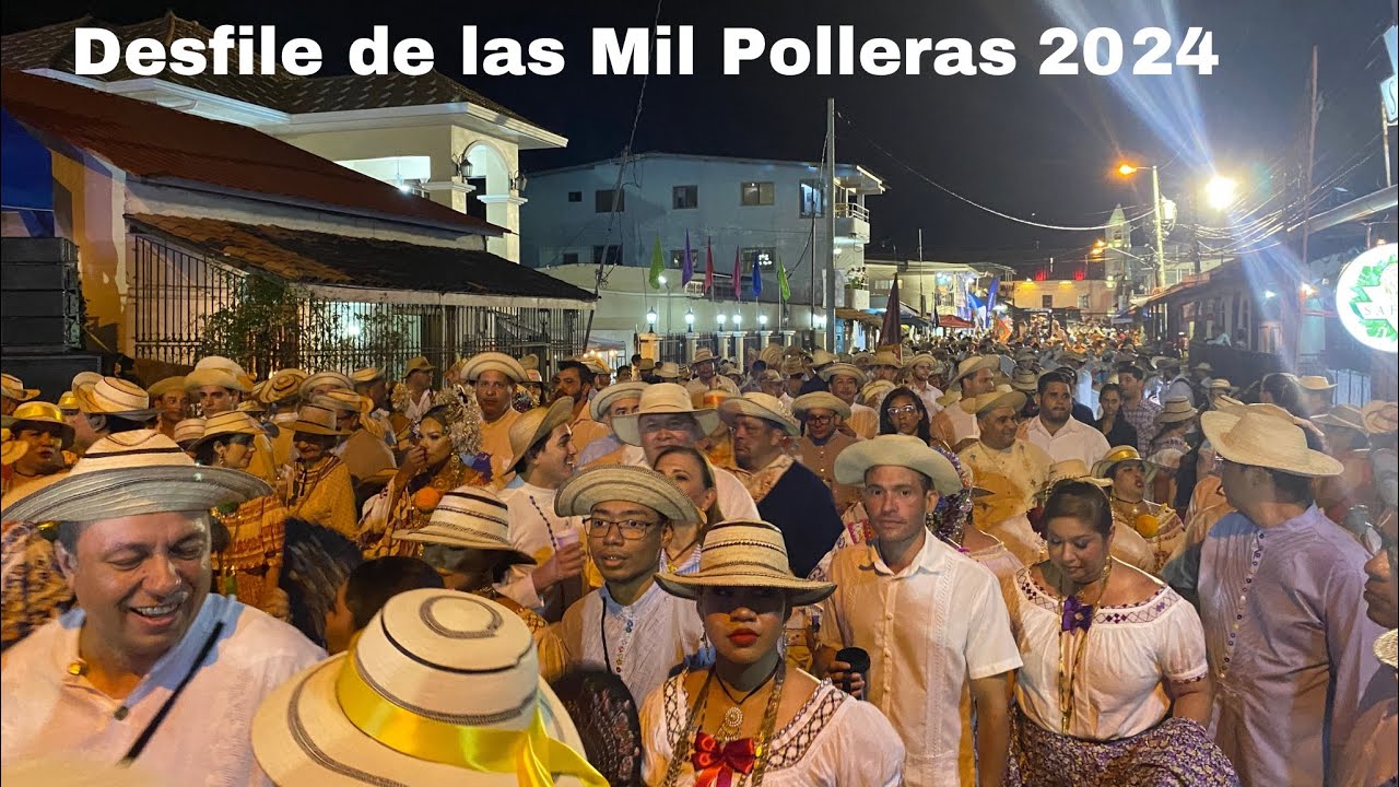 Desfile de las Mil Polleras 2024 | Las Tablas, Panamá