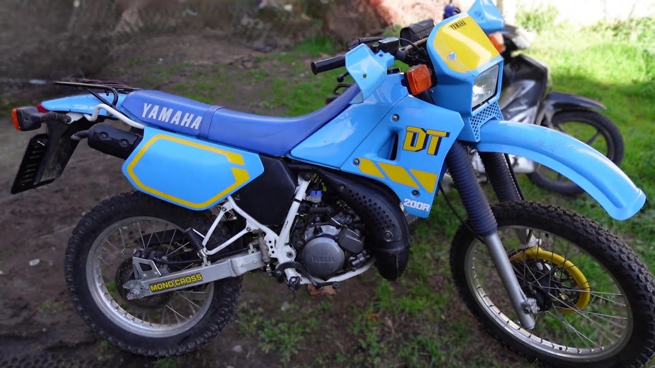 YAMAHA DT200 year 1989