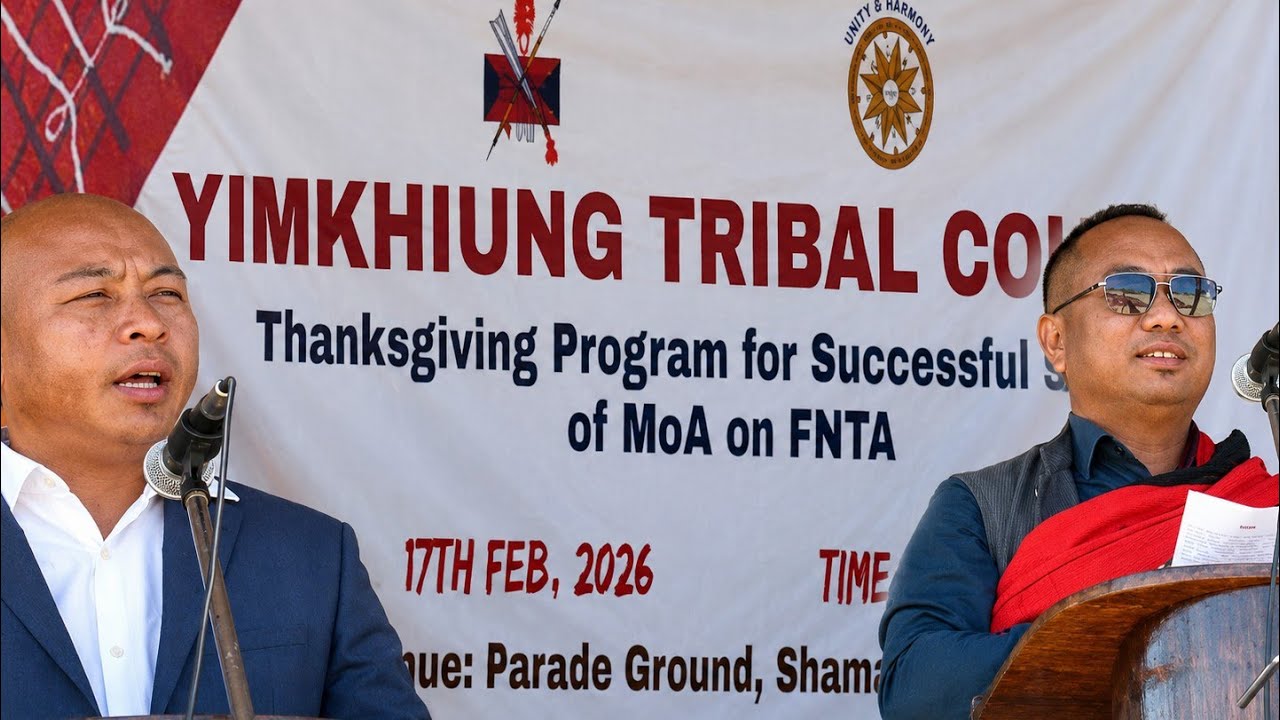 Shri.Yanba Advisor(YTC) and President(ENSF) Mr.Nuheyamong #Speech#@LAJIPUVLOGS 