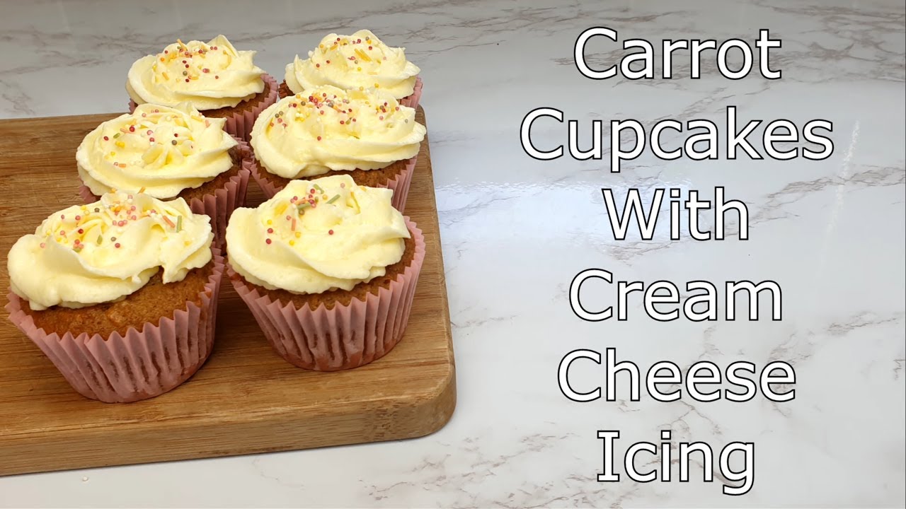How to make Carrot Cupcakes with Cream Cheese Icing