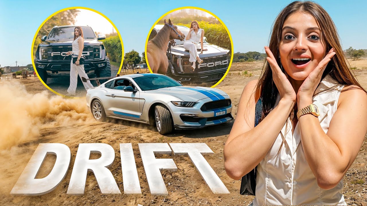 Mustang pe Drift maar hi li &hearts;️ #arusquad