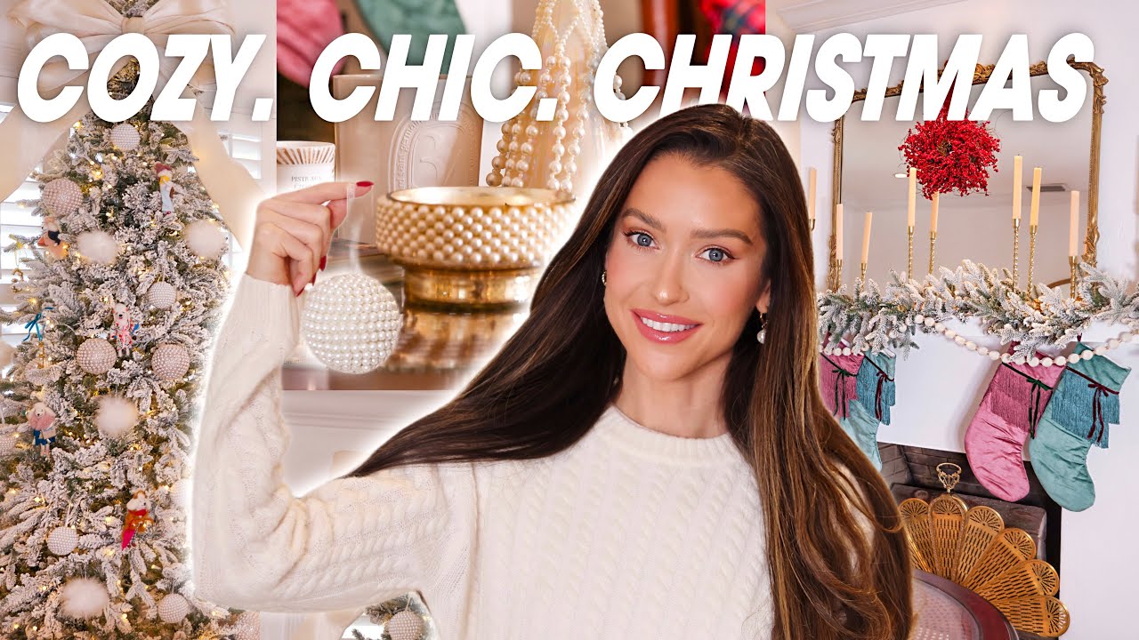 DECORATE WITH ME FOR THE HOLIDAYS! 🎄Tropical Vibes to Ski Chalet, Classic Christmas Style