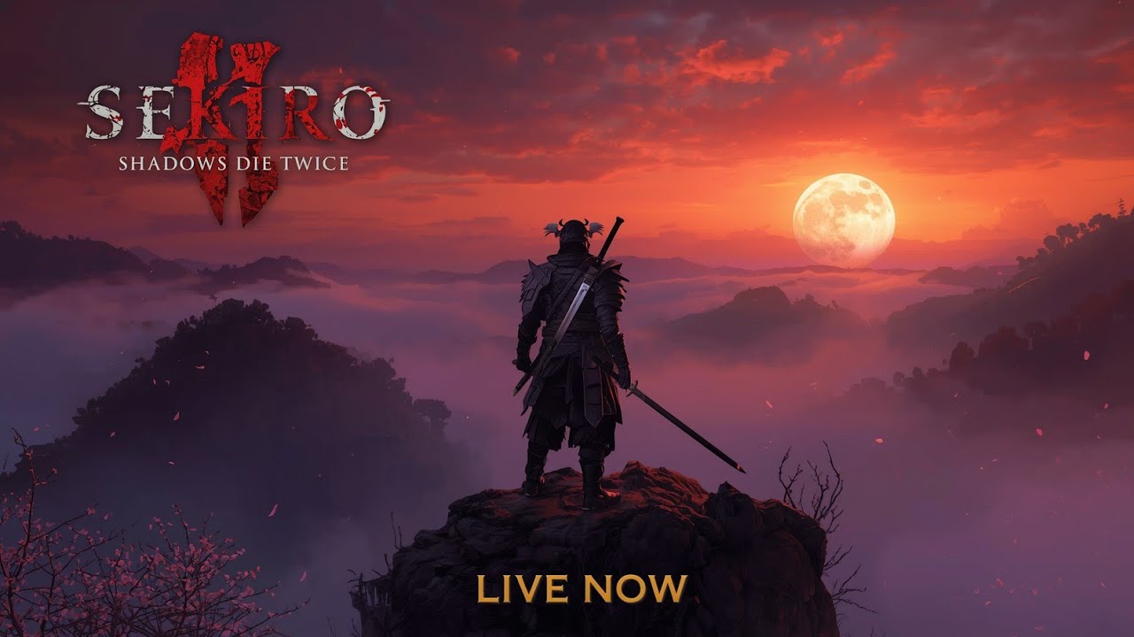 SEKIRO SHADOW'S DIE TWICE IS LIVE 🔴