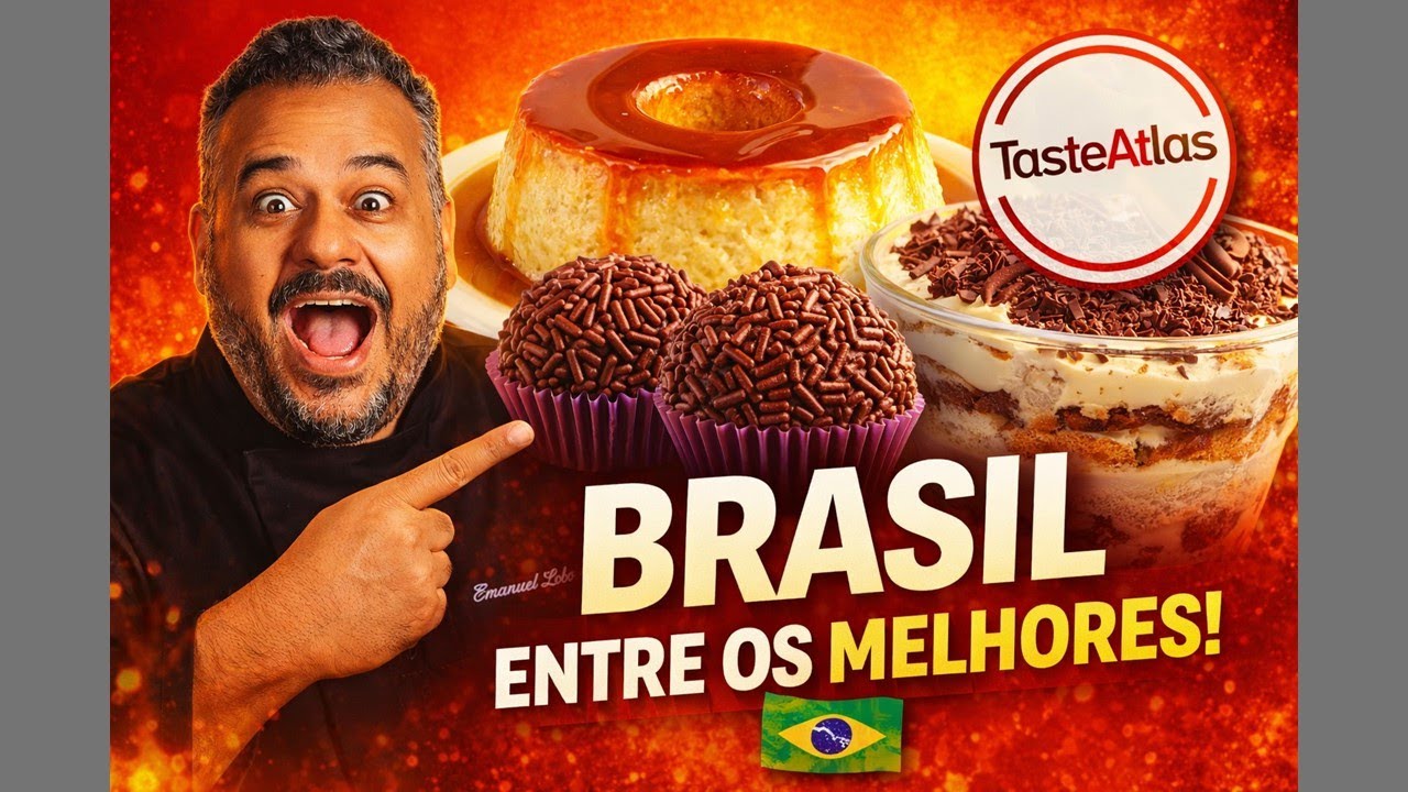 TASTEATLAS O BRASIL ENTRE OS 100 MELHORES