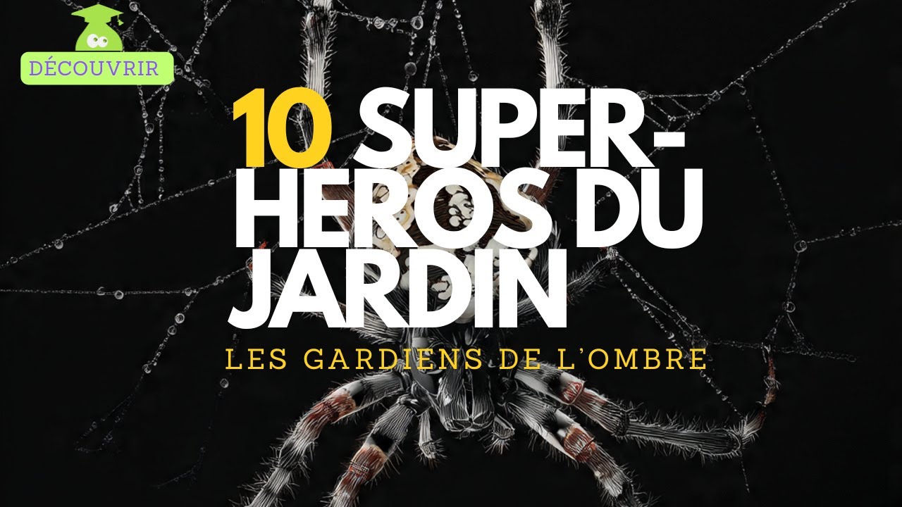 10 super héros du jardin