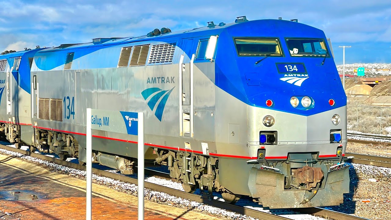 Railfanning the Busy Transcon of Gallup, New Mexico! March, 2024