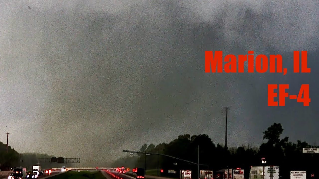 TORNADO EMERGENCY | Marion, IL EF4 | May 16th, 2025