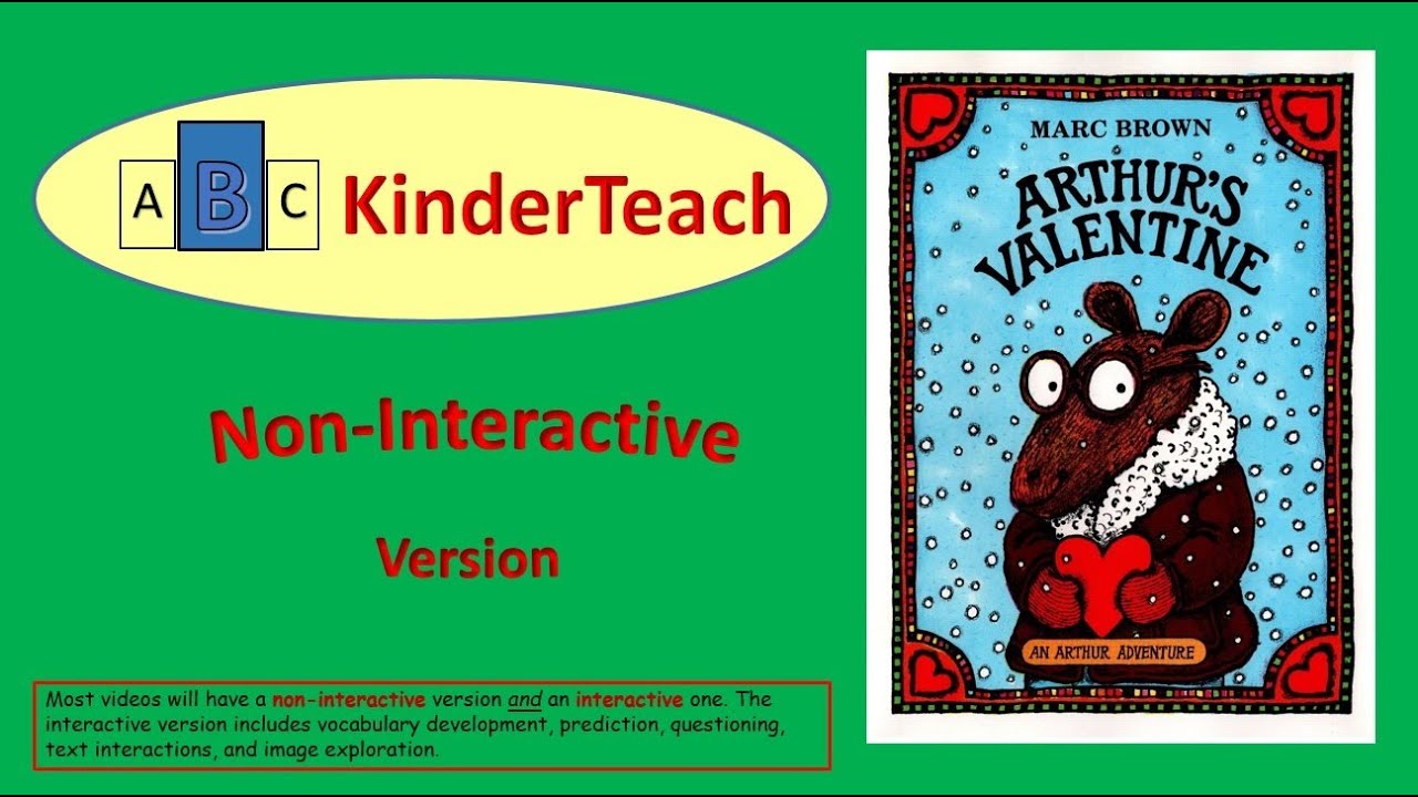 Arthur's Valentine -- Non-Interactive Read Aloud