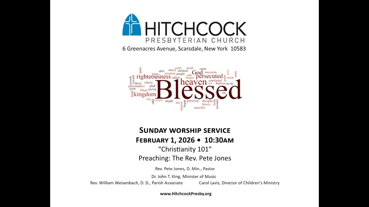 Sunday Worship Service - February 1, 2026