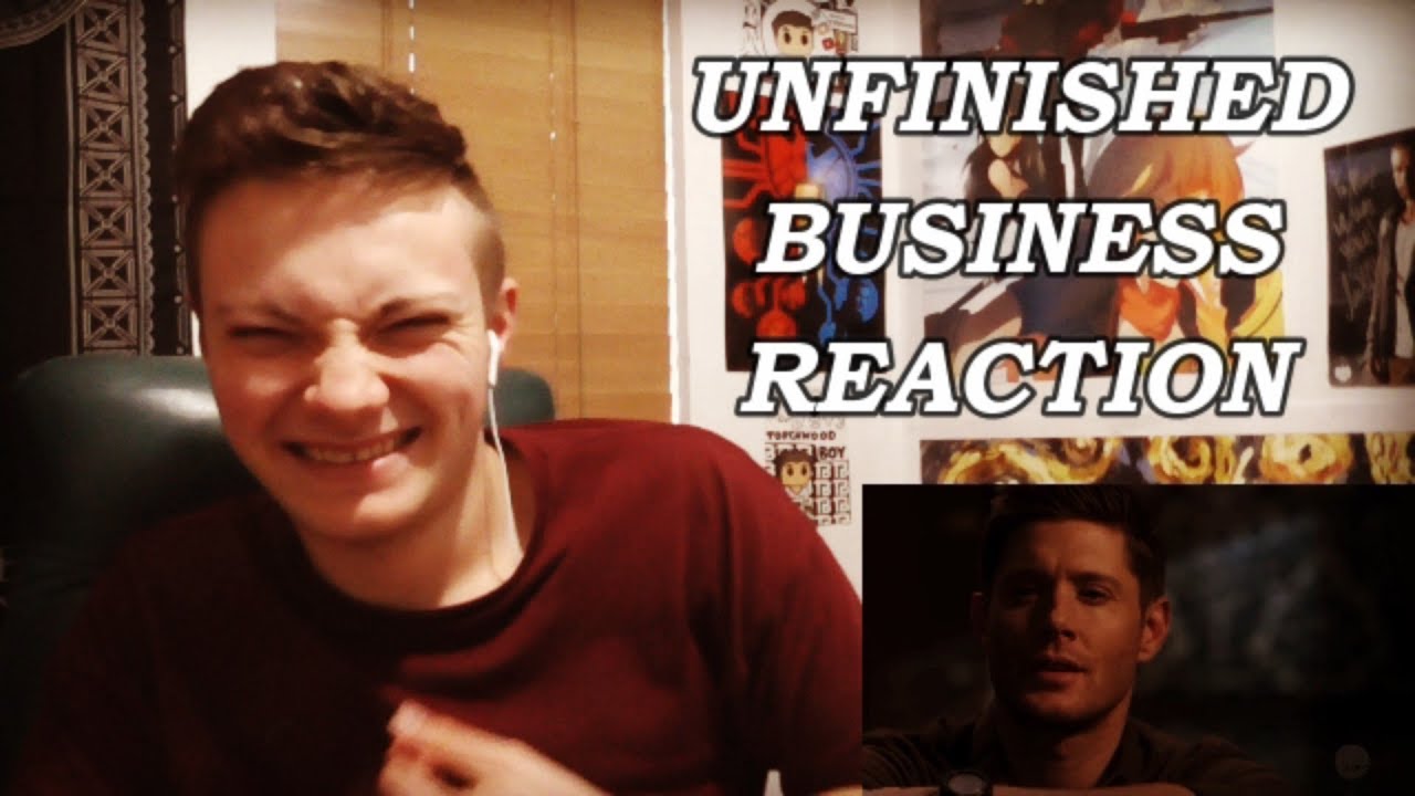SUPERNATURAL - 13X20 UNFINISHED BUSINESS REACTION