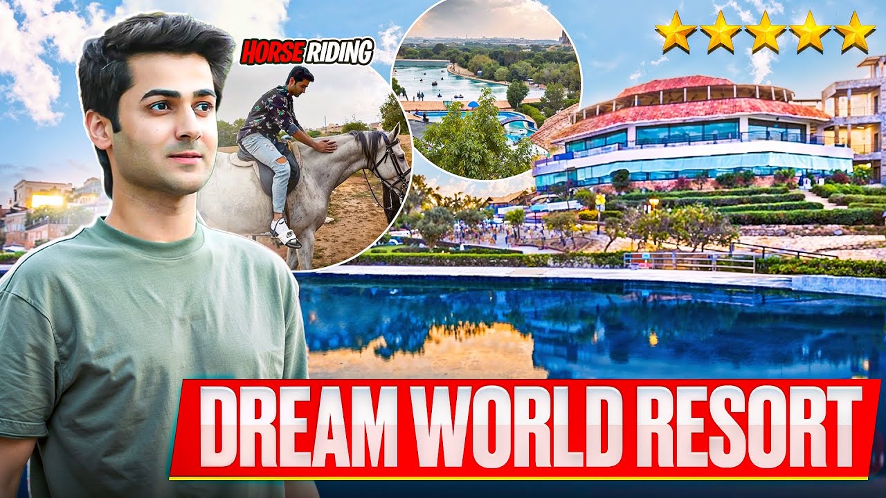 DREAM WORLD RESORT & KARACHI | NIGHT STAY WITH FRIENDS | SMOKE ICE CREAM KHAI #trending