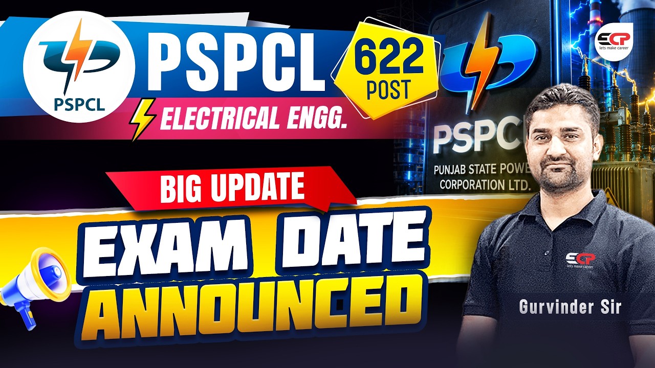 Strategy ahead as Exam Date announced, PSPCL 622 Vacancies JE Electrical 2026