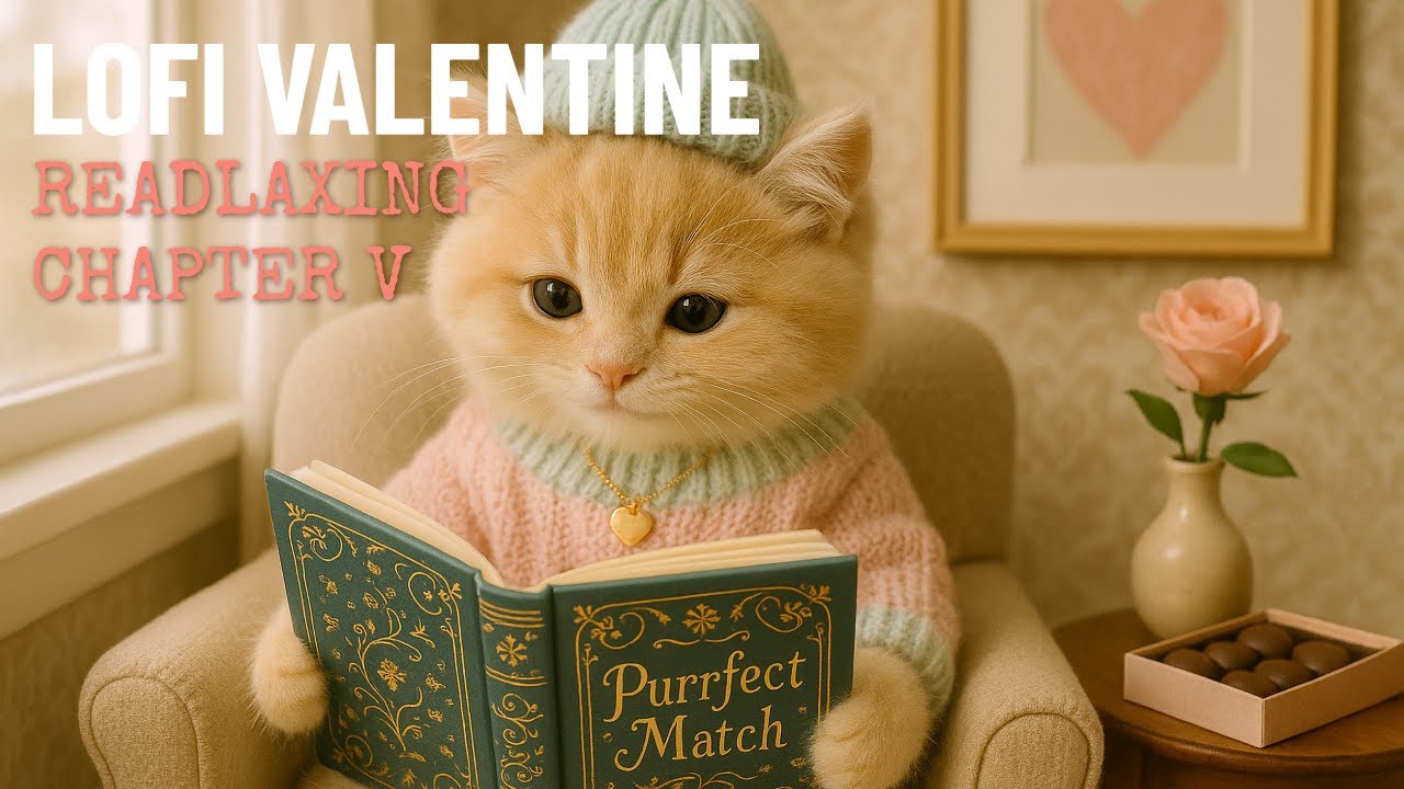 LoFi Valentine 💗 Readlaxing Chapter V 💞 Relaxing Chill Beats for Love & Study