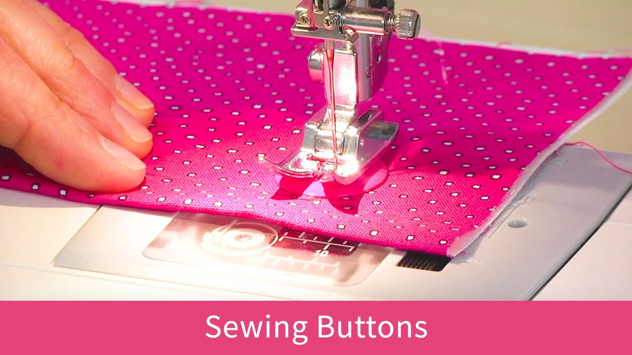 How to Sew Buttons on the Baby Lock Joy