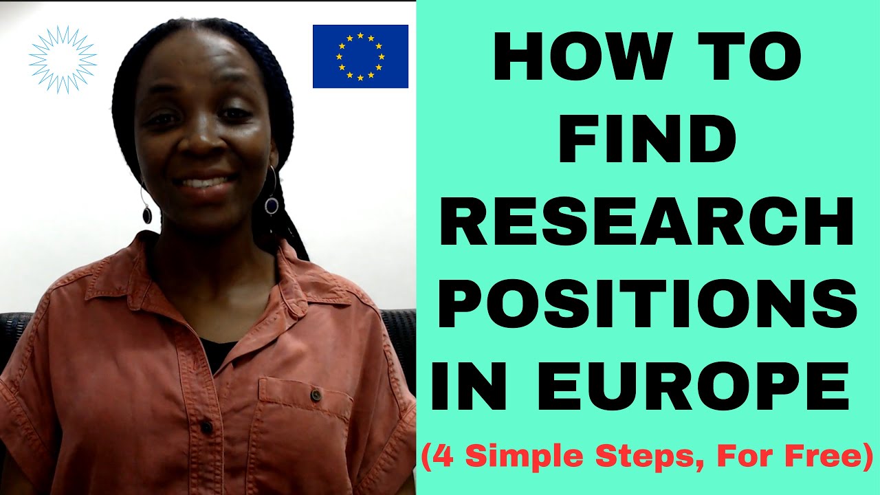 How to find research positions in Europe (PhD, postdocs, assistant/full/associate professorships)