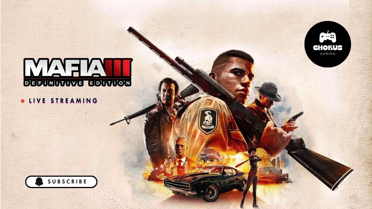 🔴 The Journey Begins | MAFIA III | Part 1 | Live Gameplay