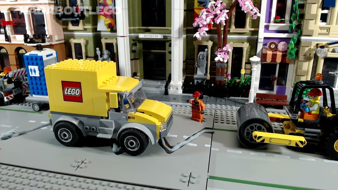 LEGO City Construction Steamroller 60401.
