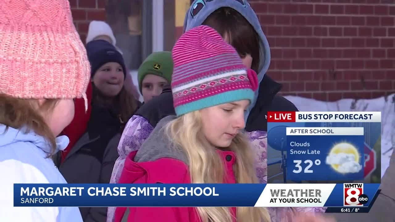 Weather At Your School live in Sanford 6:40 am