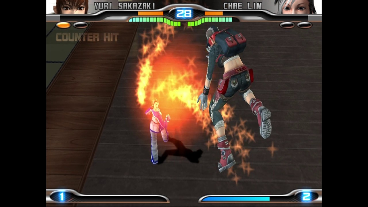 KOF Maximum Impact 2 (2006) [Yuri Sakazaki]