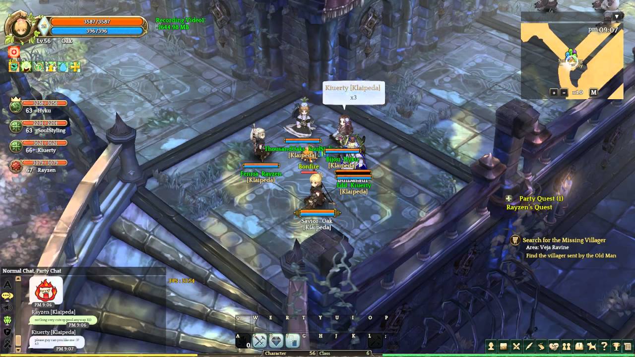 Underground Chapel Dungeon Tree of Savior Level 50 Archer PvE