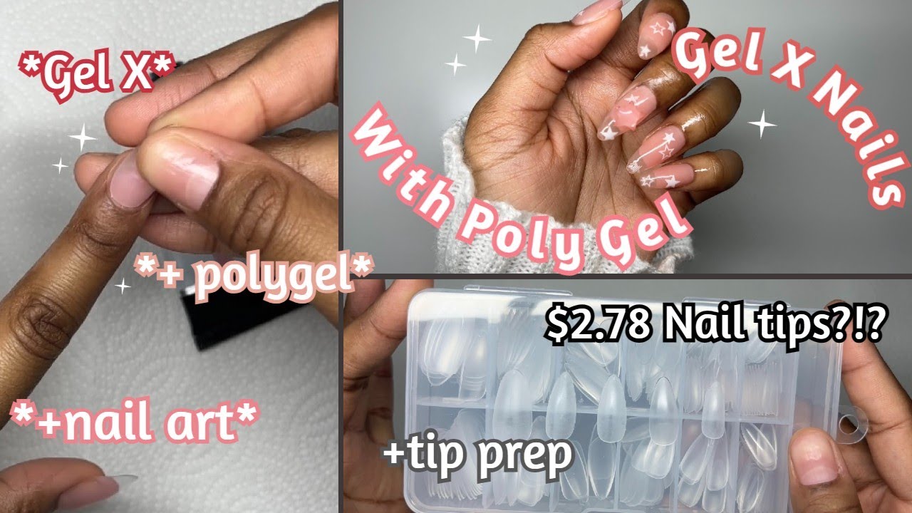 HOW to do GEL X with POLYGEL | EASY Polygel GEL X Tutorial