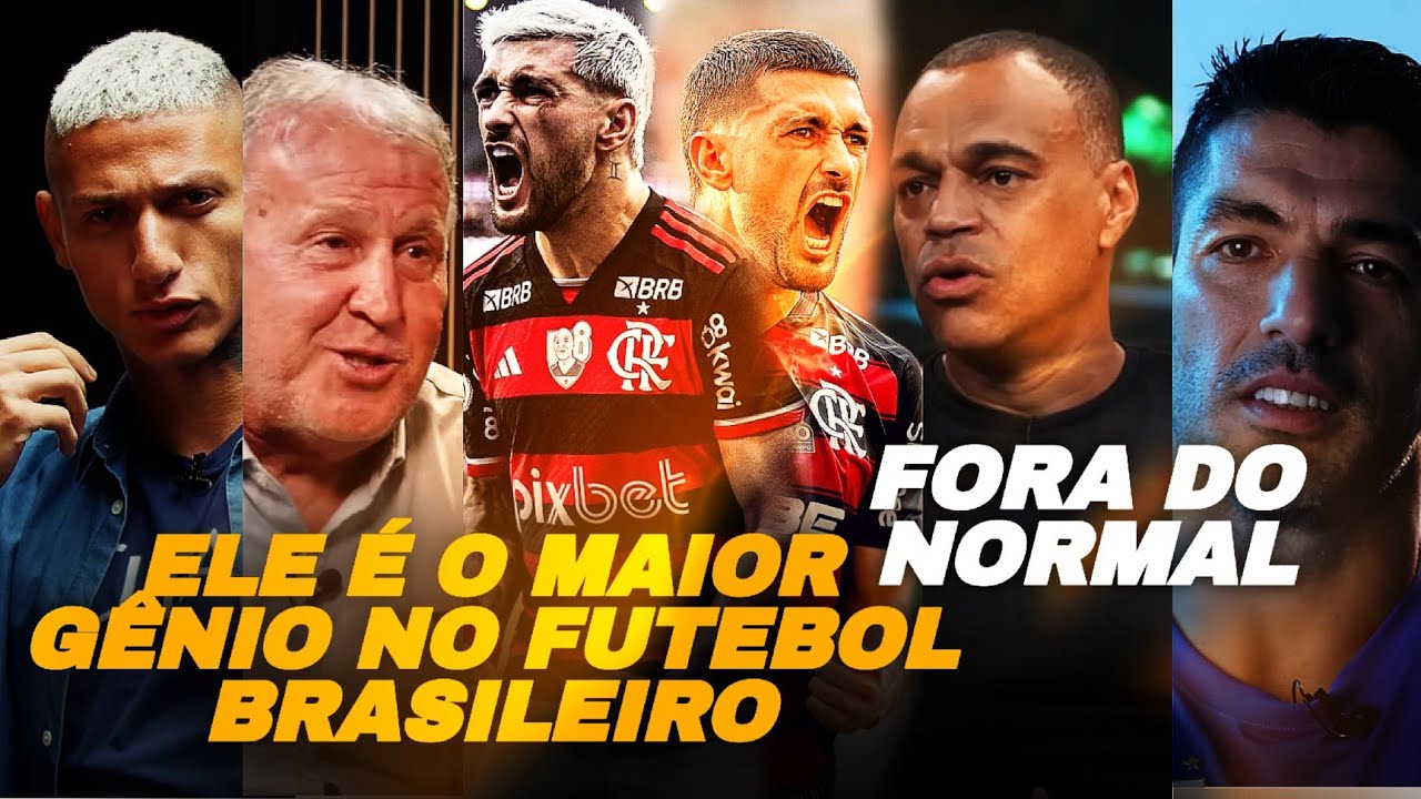 JOGADORES FALAM DE ARRASCAETA 