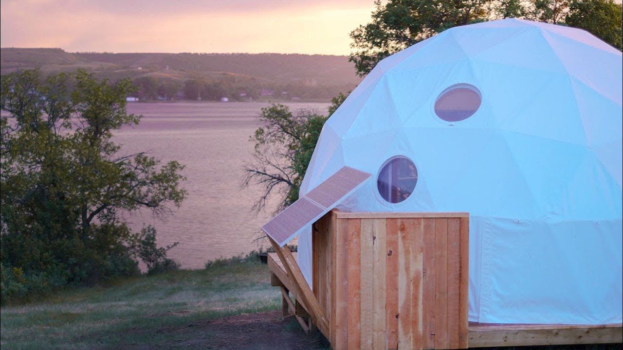 Living Off-Grid in a Dome