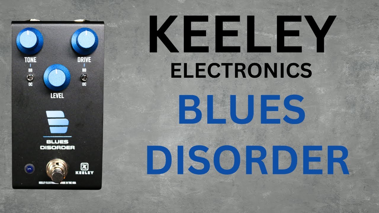 Keeley Blues Disorder Overdrive Pedal - 4 Different Overdrive Sounds In One Box!