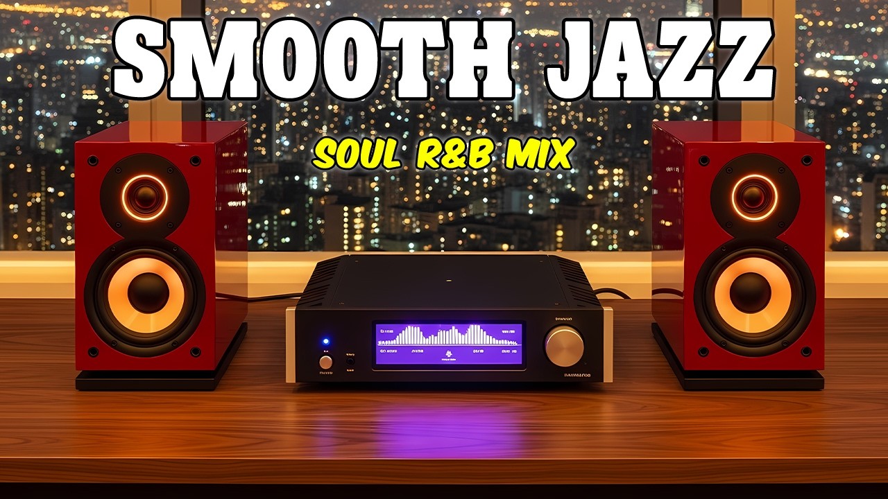 Warm Smooth Jazz & Soulful R&B Grooves – Instrumental Vibes for Stress Relief and Serenity 🎷