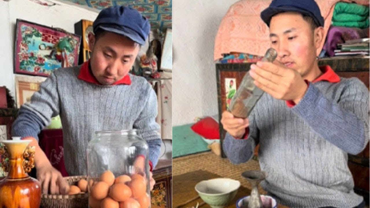 自制大虾酥，简单又好吃#food #cooking #funny #鄉村生活 #潘姥姥美食